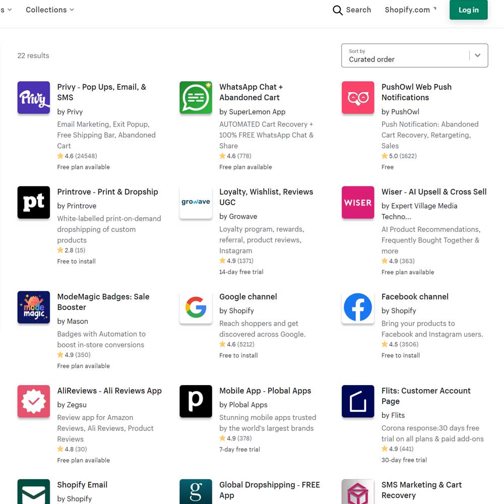 Shopify Apps