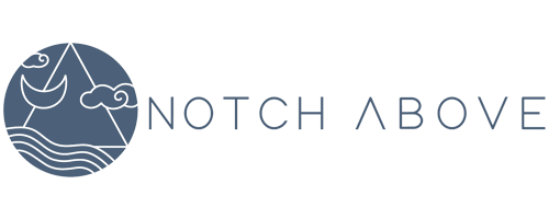 Notch Above Logo
